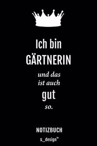 Notizbuch für Gärtner / Gärtnerin