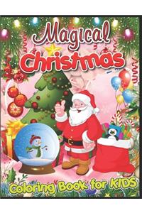 Magical Christmas Coloring Book for Kids