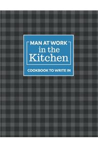 Blank recipe book for men to write in