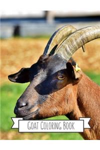 Goat Coloring Book