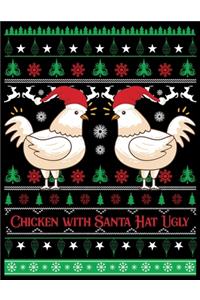 Chicken With Santa Hat Ugly