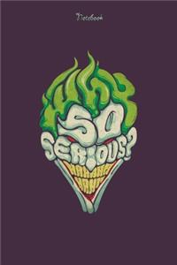The Jocker Design 11 Notebook Comics For Jocker Fans and Lovers
