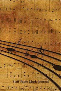 Staff Paper Music Journal