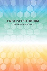 Englischstudium Terminplaner 2019 2020