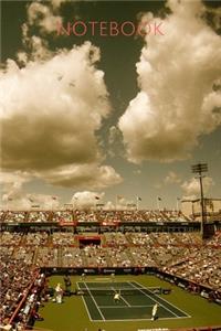 Tennis Court Notebook