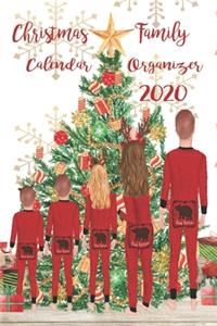 Christmas Family Calendar Organizer 2020