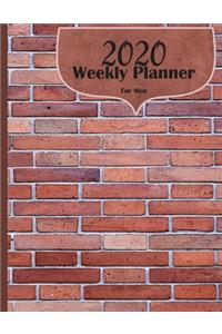 2020 Weekly Planner For Men