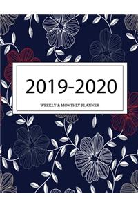 2019 - 2020 Weekly and Monthly Planner