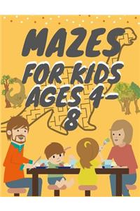 Mazes for kids age 4-8