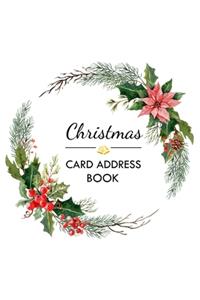 Christmas Card Address Book