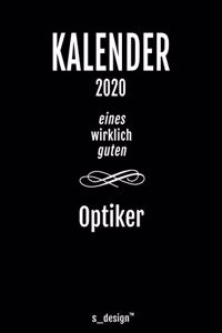 Kalender 2020 für Augen-Optiker / Optiker