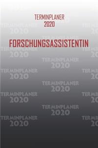 Terminplaner 2020 Forschungsassistentin