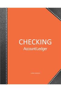 Checking account ledger - Large version