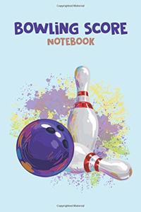 Bowling Score Notebook