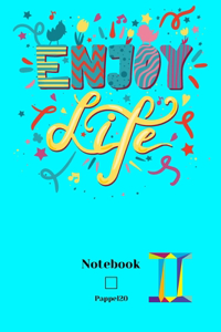 Graph Notebook Gemini Sign 160 pages 6x9-Inches
