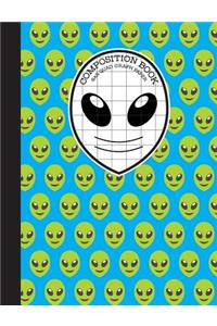 Composition Book 2x2 Quad Graph Paper