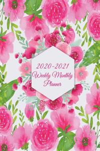2020-2021 Weekly Monthly Planner