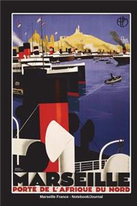 Marseille, France - Notebook/Journal