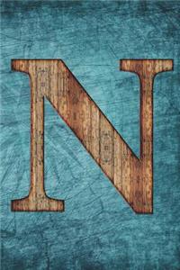 Monogrammed Notebook - N