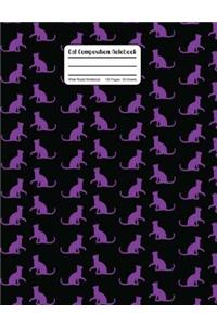 Cat Composition Notebook