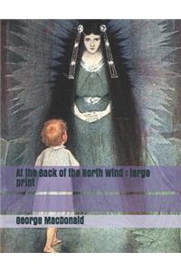 At the Back of the North Wind: Large Print
