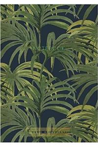 House of Hackney: Palmeral Midnight Green A5 Notebook