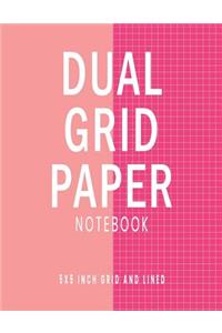 Dual Grid Paper Notebook