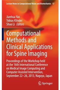 Computational Methods and Clinical Applications for Spine Imaging