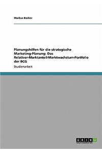 Planungshilfen für die strategische Marketing-Planung: Das Relativer-Marktanteil-Marktwachstum-Portfolio der BCG