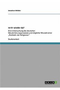 Rückkehr der Religionen. Eine Untersuchung des deutschen Säkularisierungsprozesses