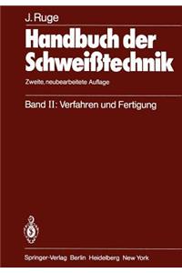 Handbuch Der Schweißtechnik