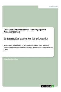 formación laboral en los educandos