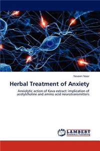 Herbal Treatment of Anxiety