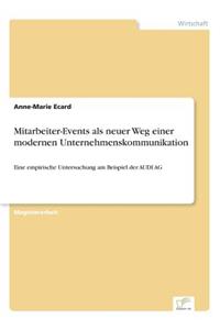 Mitarbeiter-Events als neuer Weg einer modernen Unternehmenskommunikation