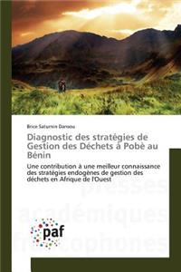 Diagnostic Des Stratégies de Gestion Des Déchets À Pobè Au Bénin