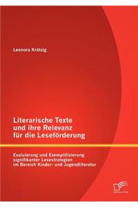 Literarische Texte und ihre Relevanz für die Leseförderung