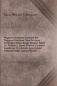 Magnum Rotulum Scaccarii Vel Magnum Rotulum Pipae De Anno Tricesimo-Primo Regni Henrici Primi (Ut Videtur): Quem Plurimi Hactenus Laudarunt Pro Rotulo Quinti Anni Stephani Regis (Latin Edition)