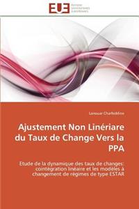 Ajustement non linériare du taux de change vers la ppa