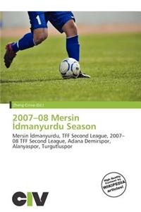 2007-08 Mersin Dmanyurdu Season