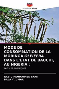 Mode de Consommation de la Moringa Oleifera Dans l'État de Bauchi, Au Nigeria