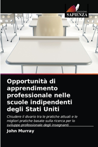 Opportunità di apprendimento professionale nelle scuole indipendenti degli Stati Uniti