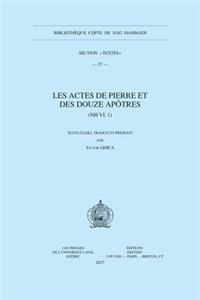 Les Actes de Pierre et des douze apôtres (NH VI, 1)
