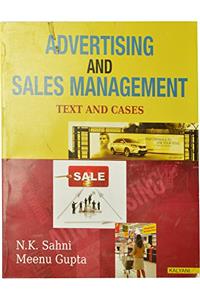 Advertising and Sales Management Text and Cases