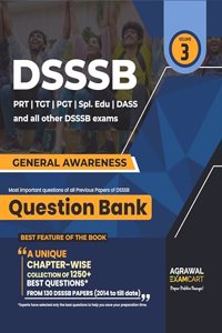 Examcart DSSSB General Awareness (GS) Question bank For 2024 Exams in English