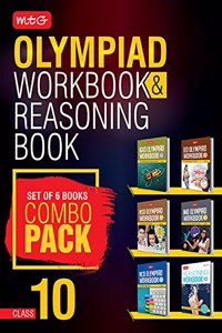 Class 10: Work Book & Reasoning Book Combo for NSO-IMO-IEO-NCO-IGKO (2018-19)