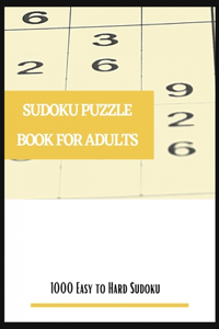 Sudoku Puzzle Book for Adults