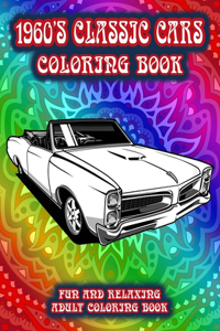 1960's Classic Cars Coloring Book