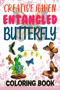 Creative Haven Entangled Butterflies Coloring Book