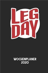 LEGDAY - Wochenplaner 2020