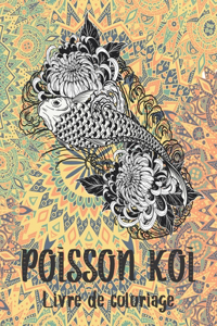 Poisson Koi - Livre de coloriage